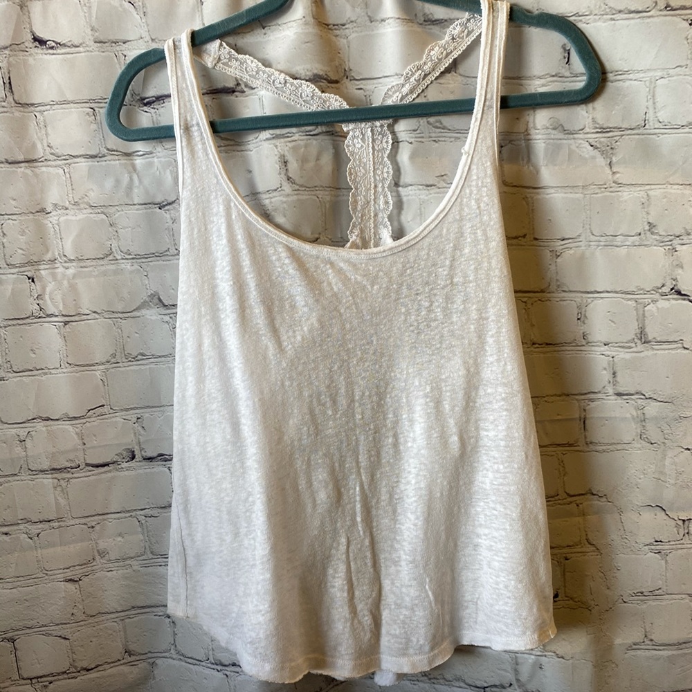 Abercrombie and Fitch size M white tank top